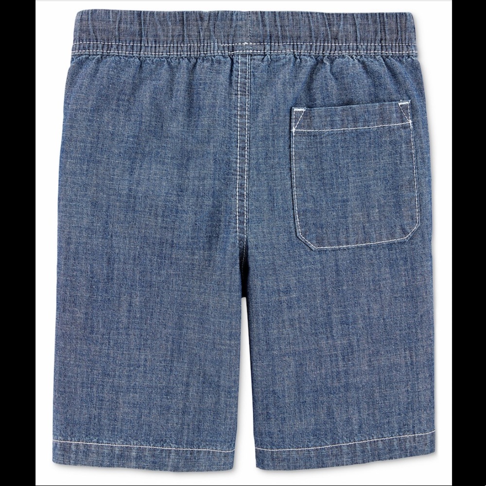 Carter’s Little Boys Cotton Chambray Shorts
